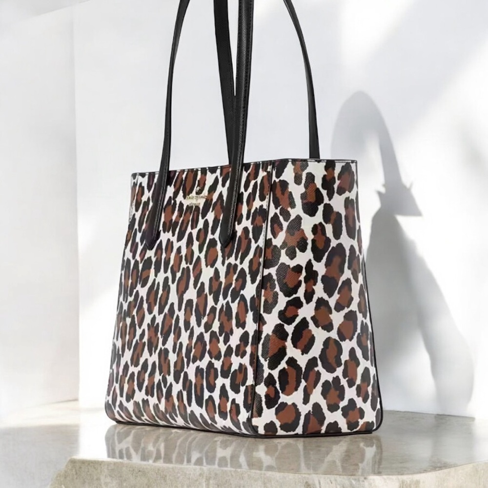 NWT Kate Spade Staci Spotted Animal Medium Tote